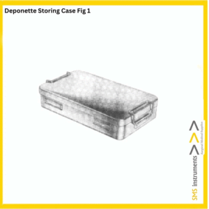 Deponette Storing Case 245 x 135 x 50 mm