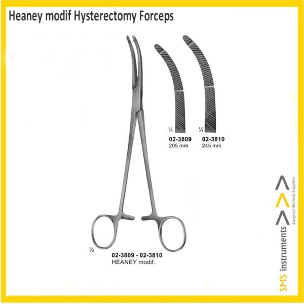 Heaney modif Hysterectomy Forceps