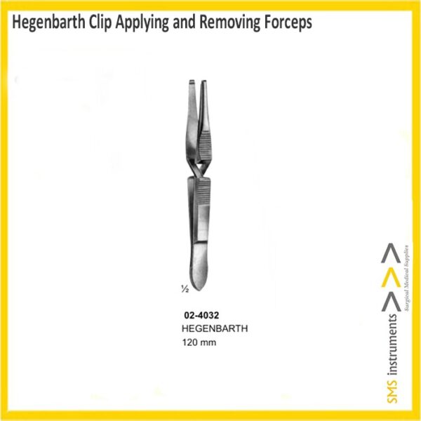 Hegenbarth Clip Applying and Removing Forceps