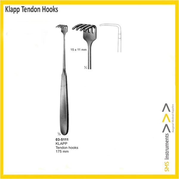 Klapp Tendon Hooks