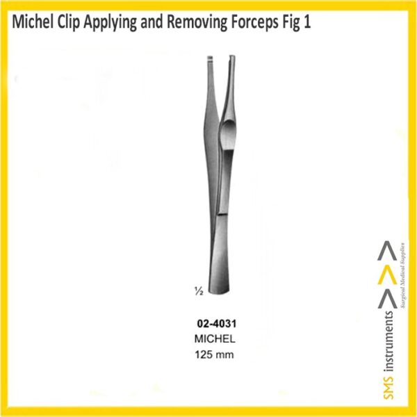 Michel Clip Applying and Removing Forceps Plier Handle