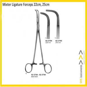 Mixter Ligature Forceps 220 mm, 250 mm