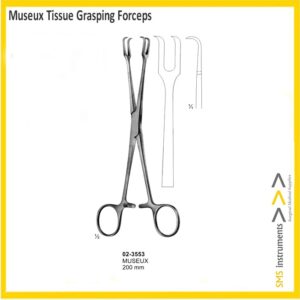 Museux Tissue Grasping Forceps