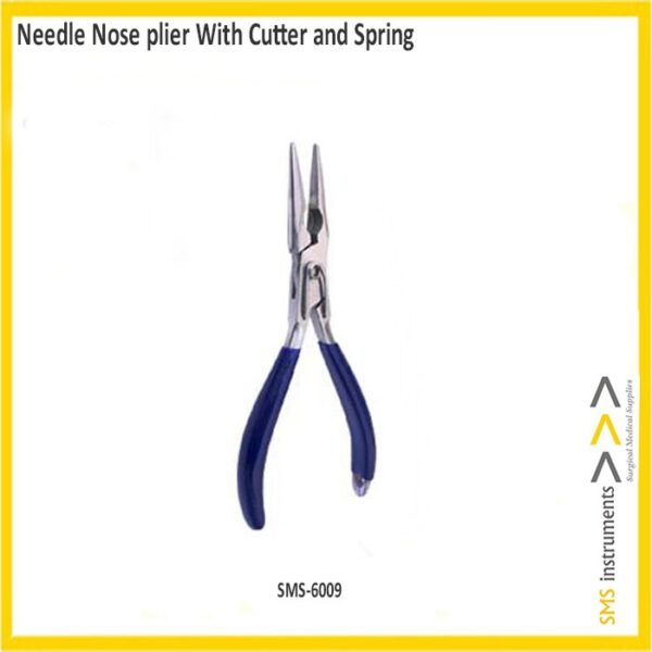 Needle Nose plier With Cutter and Spring