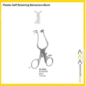 Plester Self Retaining Retractors Blunt