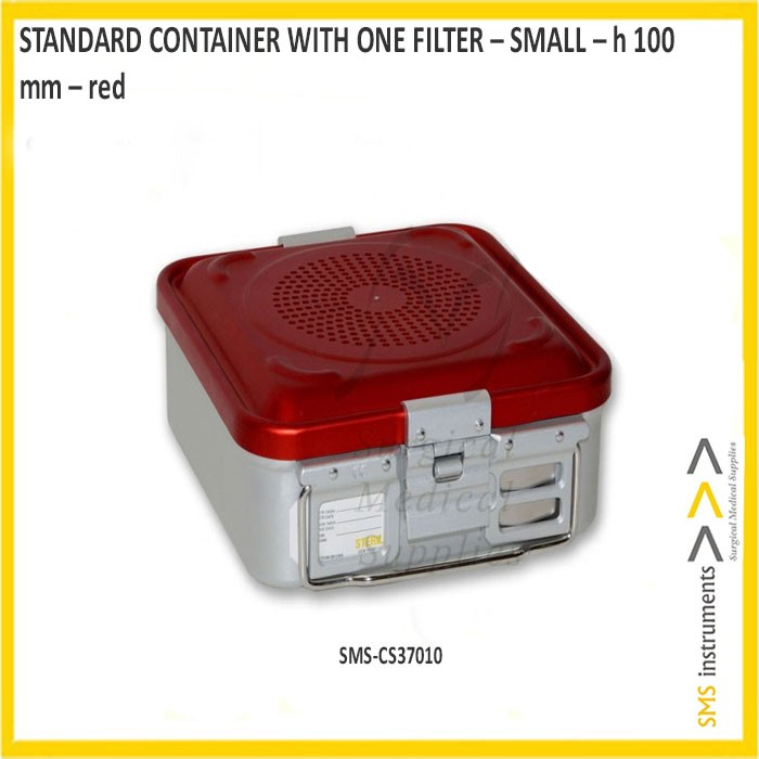 Standard container with one filter and non perforated bottom | Hospital ...