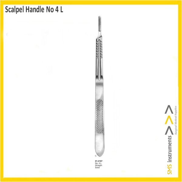 Scalpel Handle No 4 L, Straight