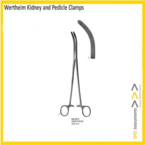 Wertheim Kidney and Pedicle Clamps
