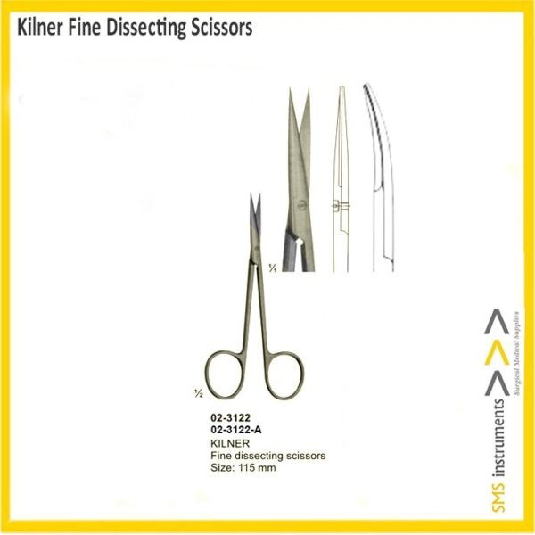 Kilner Fine Dissecting Scissors