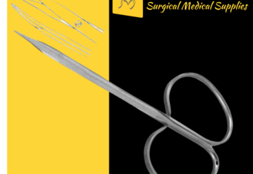 The Precision of Gradle Eye Suture Scissors Slightly Curved Sharp