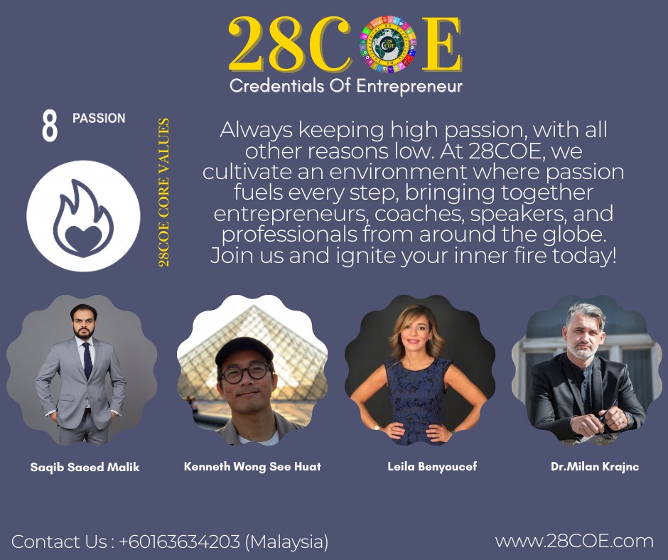 Fueling Global Impact with Passion Saqib Saeed Malik Featured on 28COE – A Moment of Pride for NAZMED SMS SDN BHD