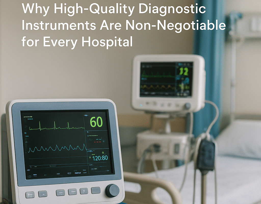 The Lifeline of Healthcare Why High-Quality Diagnostic Instruments Are Non-Negotiable for Every Hospital