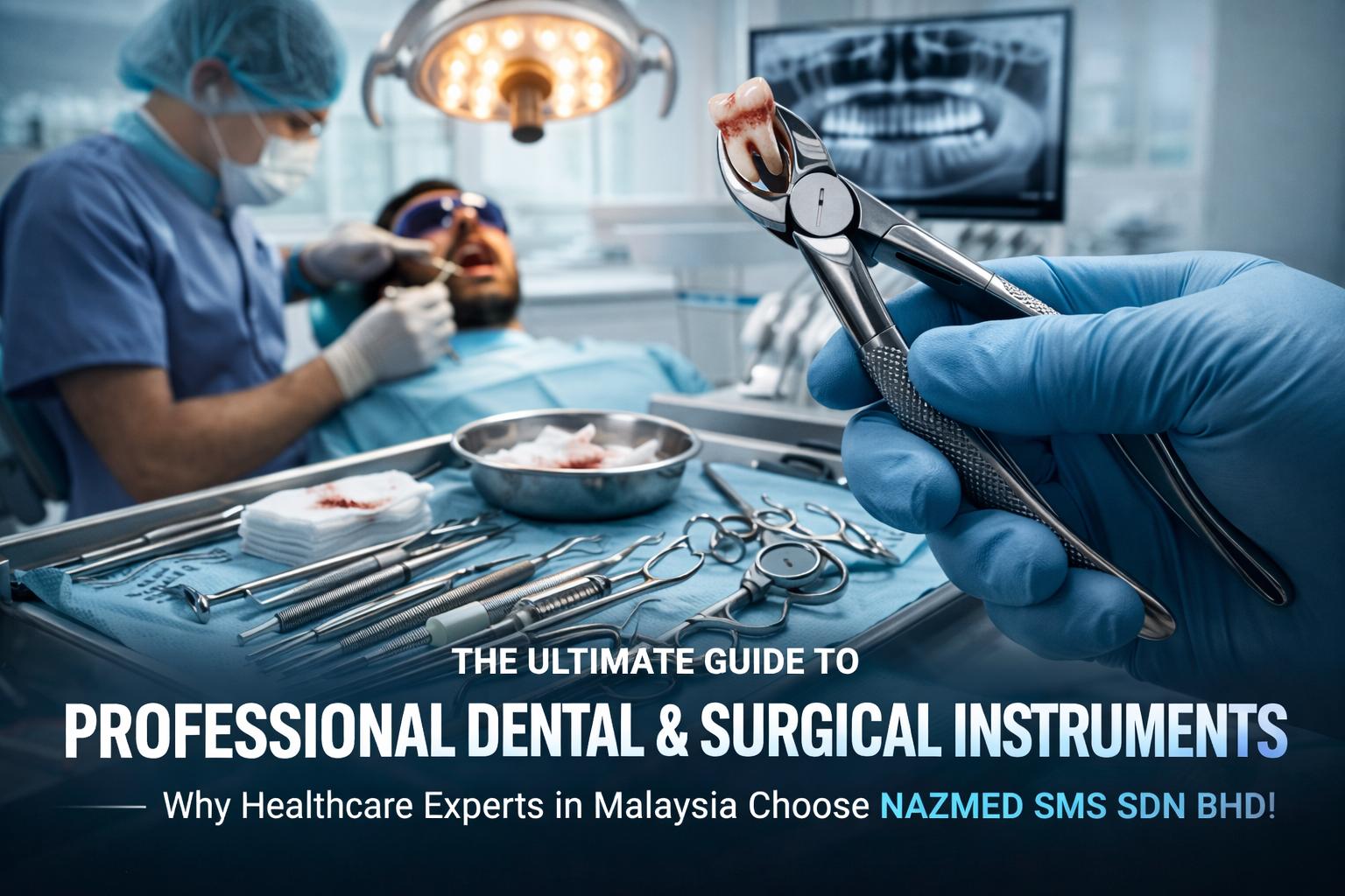 The Ultimate Guide to Professional Dental & Surgical Instruments Why Healthcare Experts in Malaysia Choose NAZMED SMS SDN BHD
