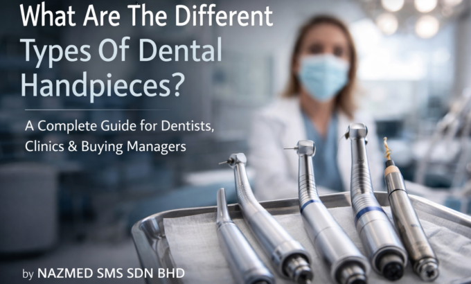 What Are The Different Types Of Dental Handpieces A Complete Guide for Dentists, Clinics & Buying Managers by NAZMED SMS SDN BHD