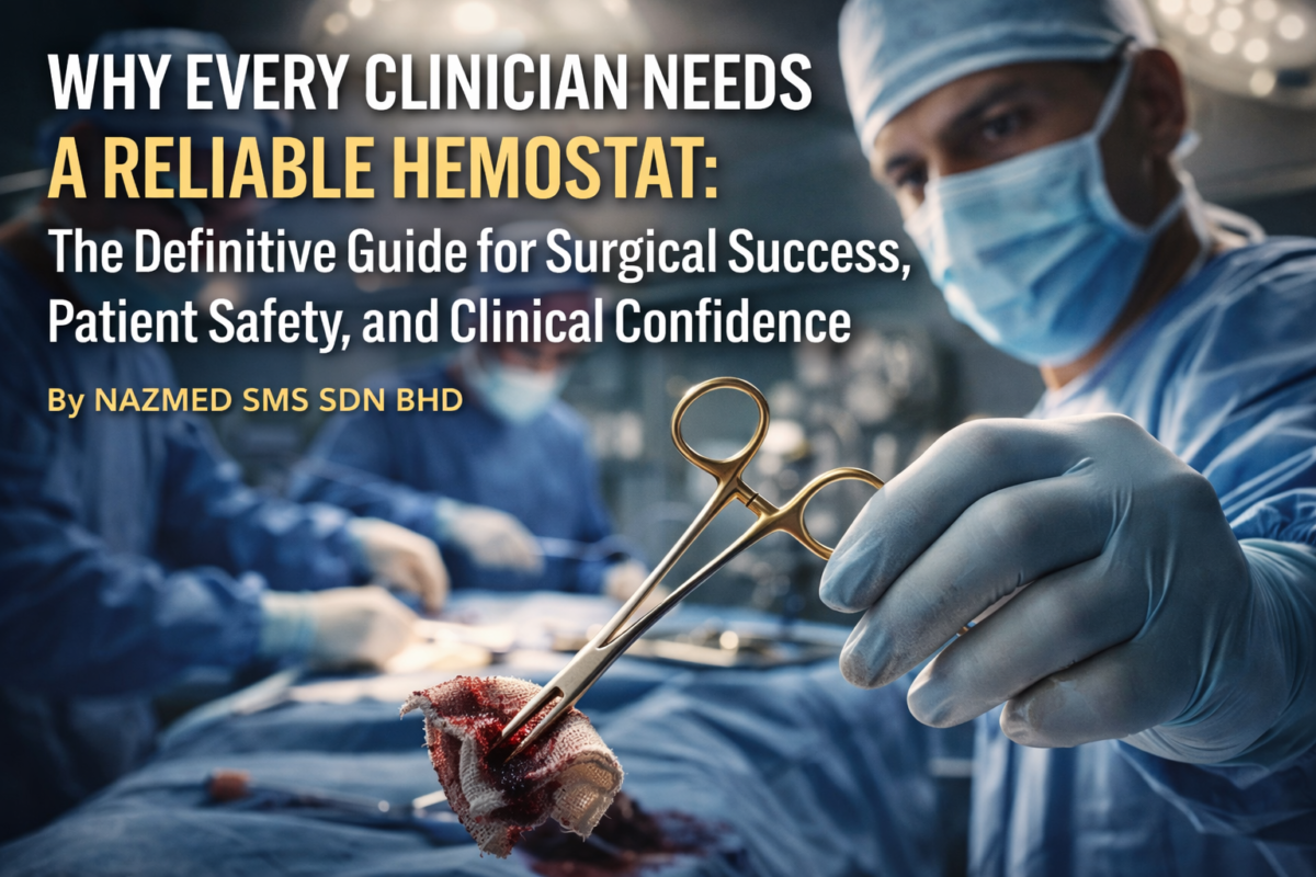 Why Every Clinician Needs a Reliable Hemostat The Definitive Guide for Surgical Success, Patient Safety, and Clinical Confidence.