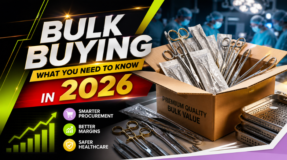 Bulk Buying Medical Instruments: What You Need To Know In 2026 For Smarter Procurement, Better Margins, And Safer Healthcare Delivery