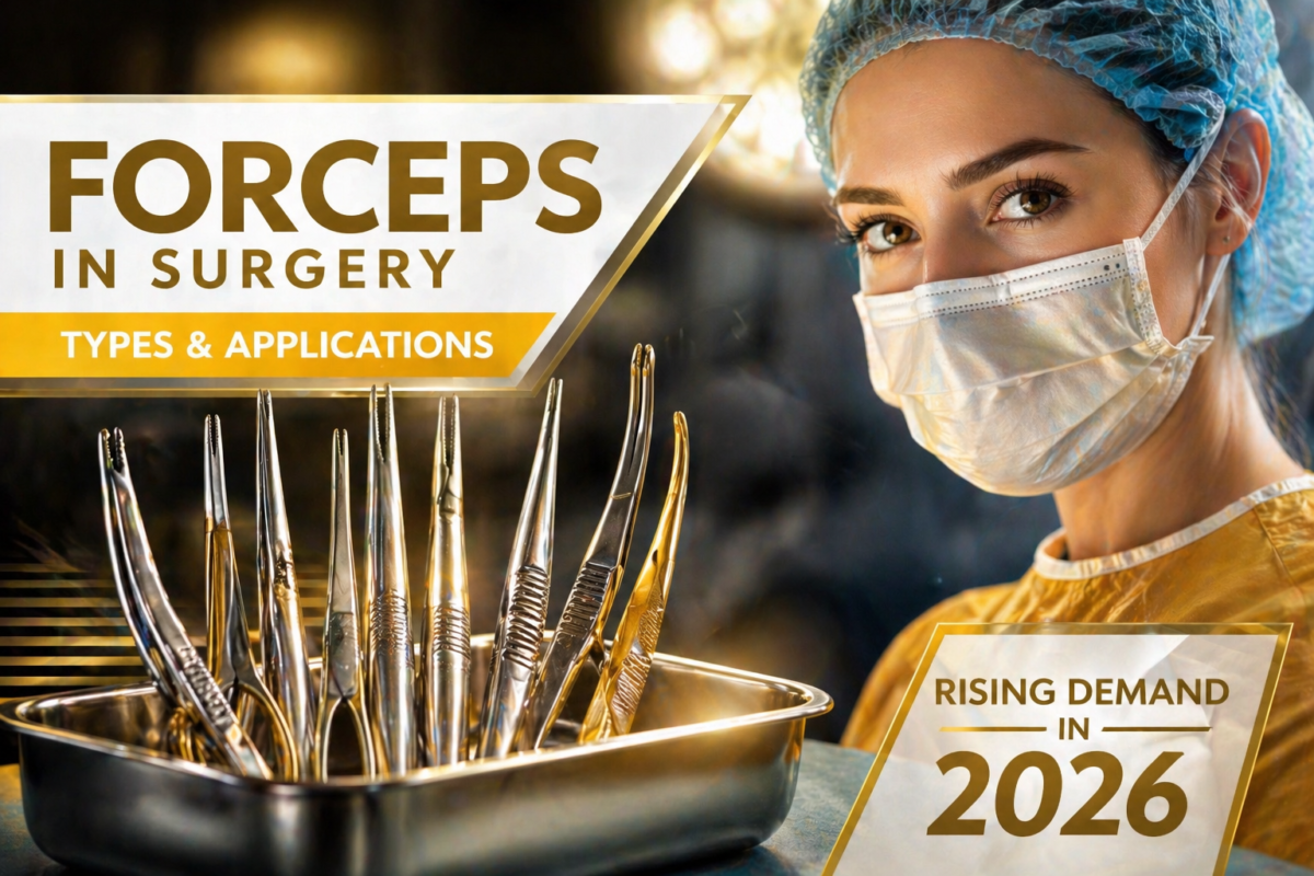 Forceps in Surgery: Types and Applications in Modern Medical Practice and the Rising Demand for High-Precision Surgical Instruments in 2026
