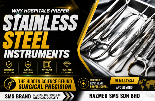 Why Hospitals Prefer Stainless Steel Instruments The Hidden Science Behind Surgical Precision And Why SMS Brand Is Shaping The Future Of Medical Quality In Malaysia And Beyond