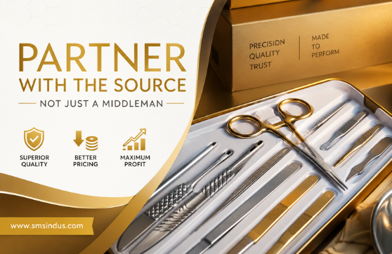 Why Partnering with a Manufacturer Instead of a Reseller is the Most Profitable Decision for Surgical Medical Supplies
