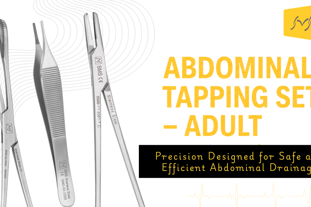 ABDOMINAL TAPPING SET ADULT