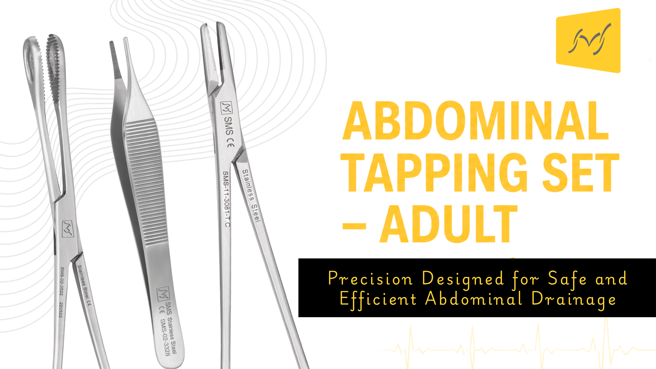 ABDOMINAL TAPPING SET ADULT