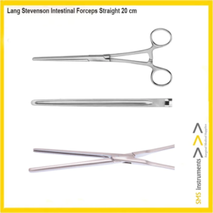 Lang Stevenson Intestinal Forceps Straight 20 cm