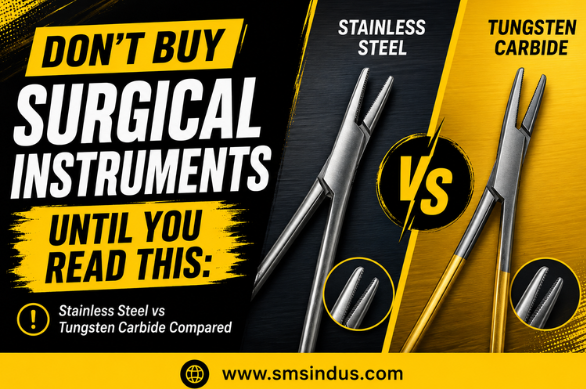 Stainless Steel vs Tungsten Carbide Instruments: Which One Is the Smarter Choice for Surgical and Dental Performance in 2026?